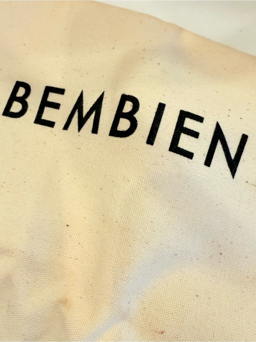 Bembien Women’s Handwoven Rattan Leather Shoulder Strap Dust Bag NWT - Picture 4 of 10